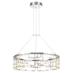 Подвесная светодиодная люстра Odeon Light ZAHA 7059/44L