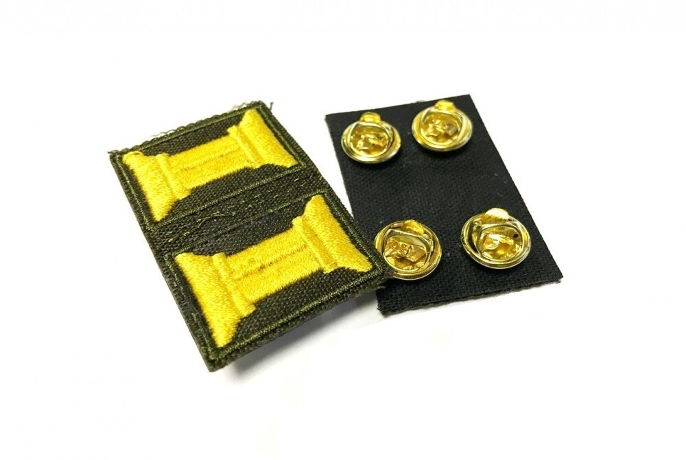 Петличные эмблемы на пимсах для офицерского состава МО РФ