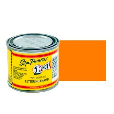 Эмаль для пинстрайпинга 1 Shot Оранжевый (Orange), 118 мл