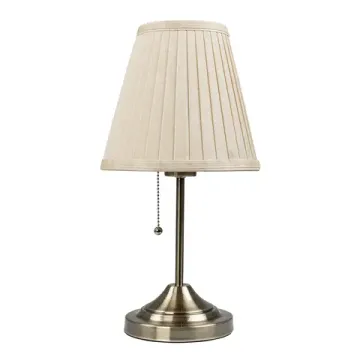 Настольная лампа 1*E27 A5039TL-1AB бежевый/бронза Marriot Arte Lamp