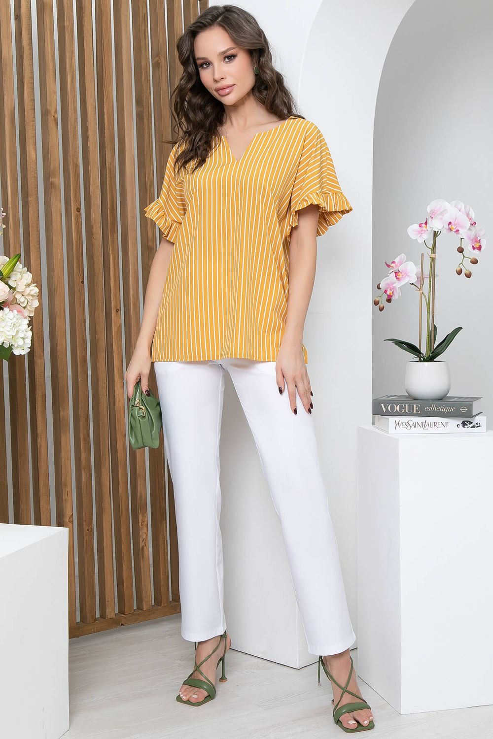 Костюм "Эрика" (горчица) К5747 LT Collection