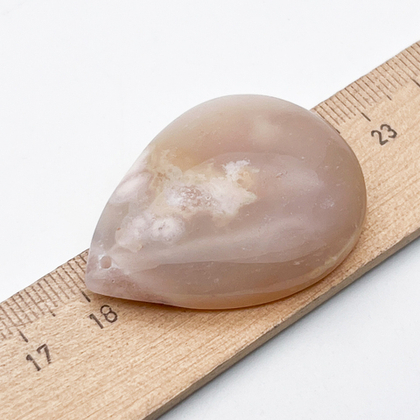 Халцедон, подвеска, размер камня 42*32 мм, цена за 1 шт