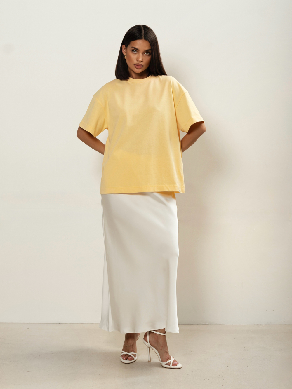 Футболка оверсайз из 100% хлопка