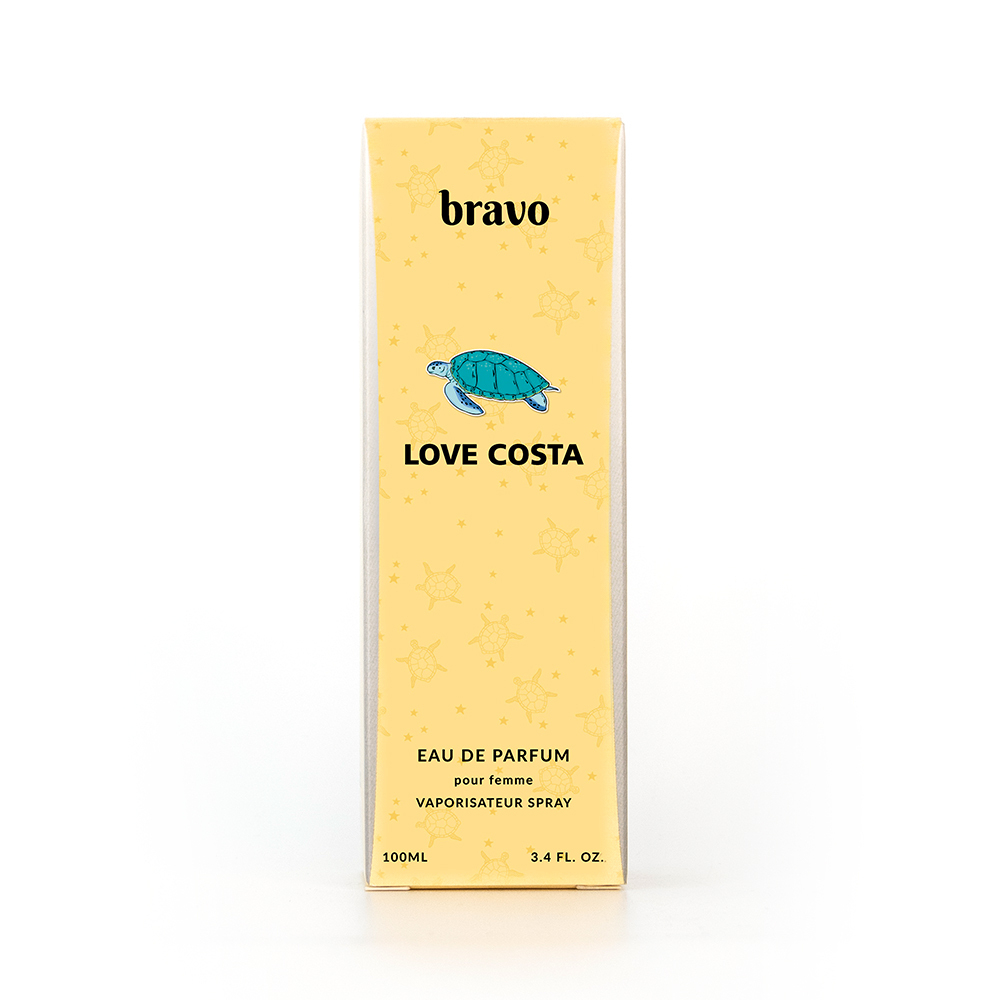 Вода парфюмерная Bravo Love Costa (Браво Лав Коста) – 100ml for women