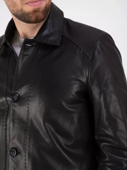 Куртка кожаная демисезонная