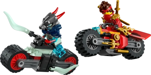 Конструктор LEGO Ninjago 71838 Гонка Кая на мотоцикле на скорость