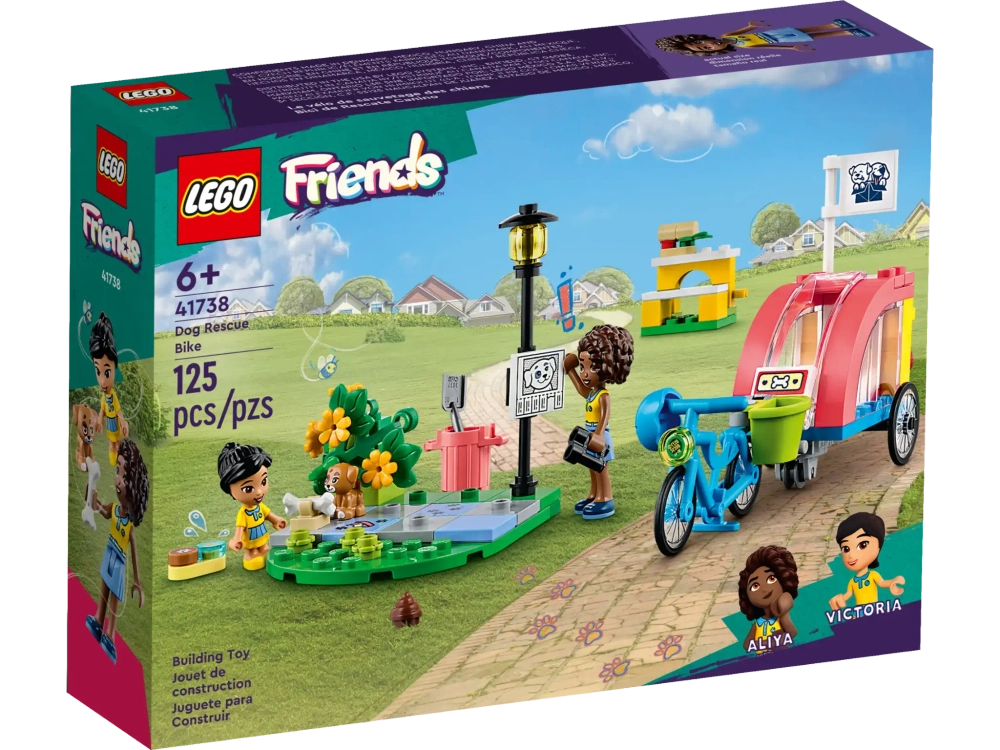 Конструктор LEGO Friends 41738 Спасательный велосипед для собак