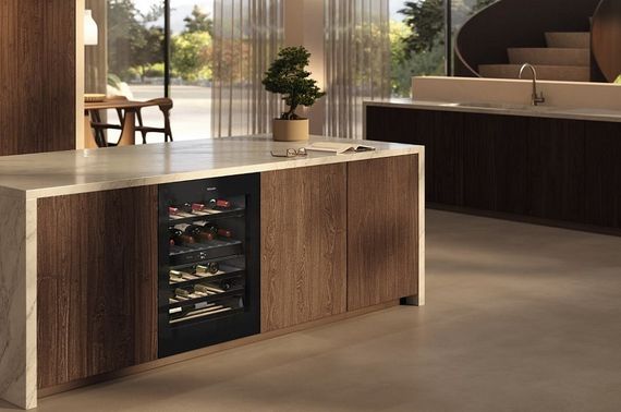Встраиваемый винный шкаф Miele KWTUS 7196 E