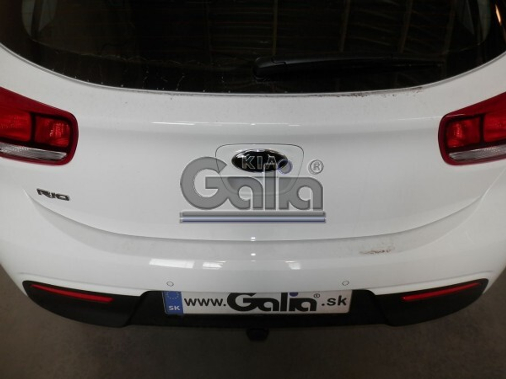Фаркоп оцинкованный Galia K039C для Kia Rio IV хетчбек 2017-(паспорт и сертификат в комплекте)(без электрики)