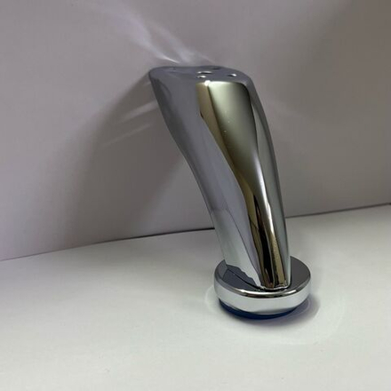 Мебельная ножка хром, высота 95 мм