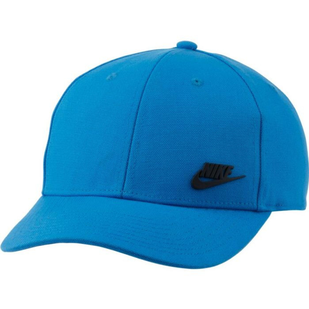 Кепка теннисная Nike Sportswear Legacy 91 Metal Futura Cap - light photo  blue/white - купить по выгодной цене | Теннисный магазин tennis-store.ru