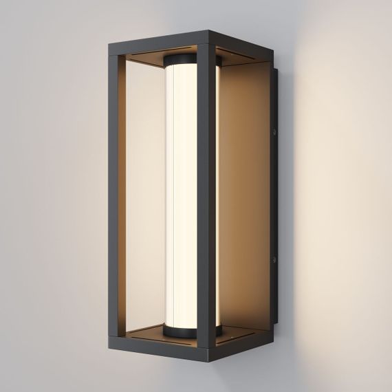 Уличный настенный светодиодный светильник Maytoni Outdoor Expo O480WL-L12B3K