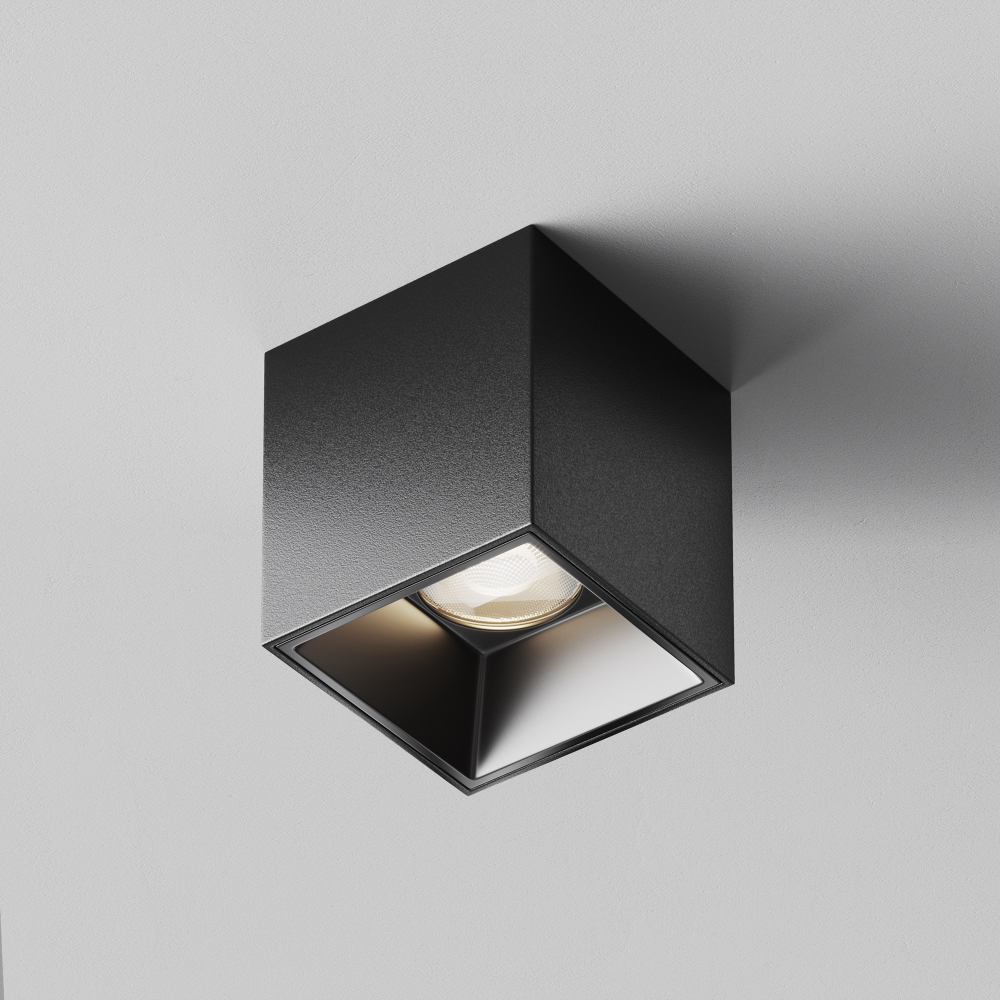 Накладной светодиодный светильник Maytoni Alfa LED C064CL-5W4K-SQ-B