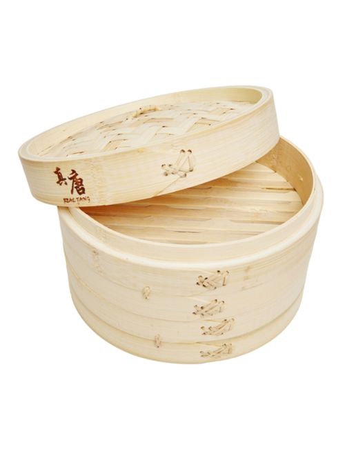 Пароварка бамбуковая Real Tang Steamer 2 яруса 15 см