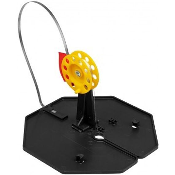 Набор жерлиц на подставке оснащенная ЖЗО-05 (d-210мм.катушка d-63мм) (10шт) ТОНАР