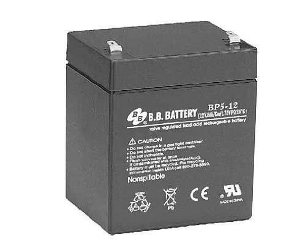 Аккумулятор B.B.BATTERY BP 5-12