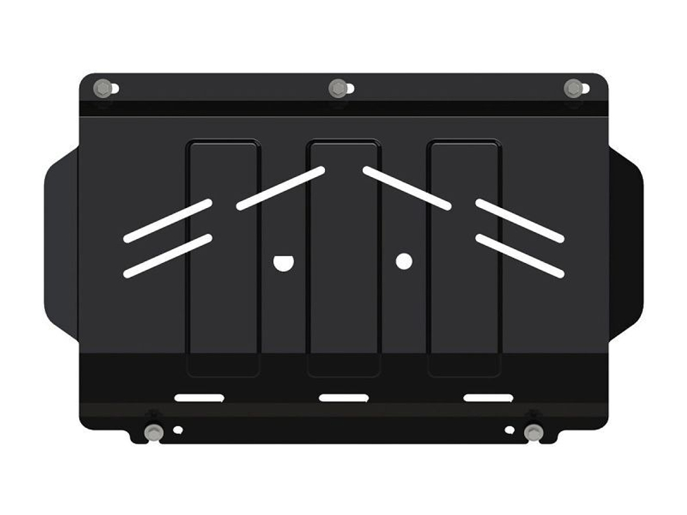 Защита радиатора Sheriff для Mitsubishi L200 IV (Triton) 2006-2015 арт.14.2840