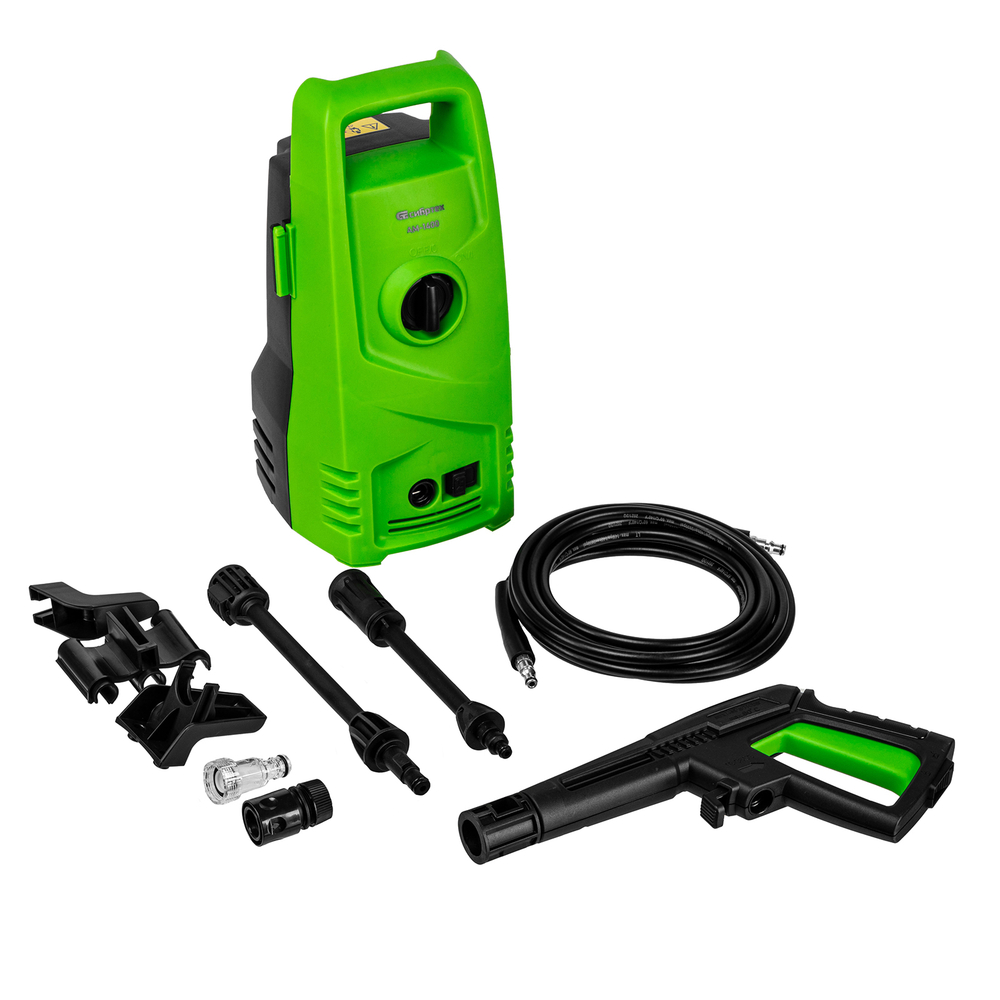 Моечная машина высокого давления АМ-1400, 1400 Вт, 105 бар, 330 л/ч, переносная// Сибртех