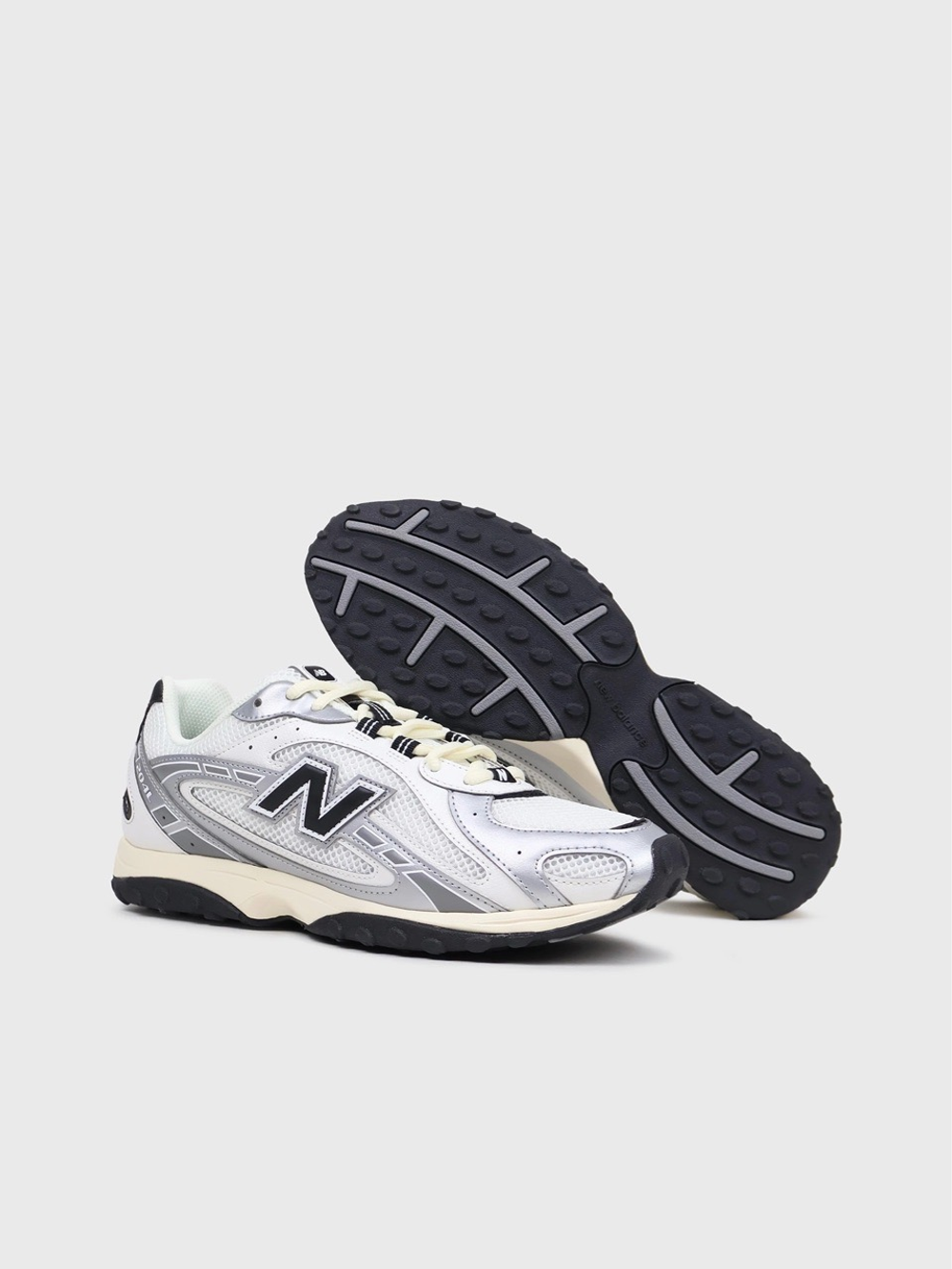 Кроссовки New Balance 204L Silver Metallic / Black