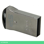 USB Flash-накопитель Silicon-Power Touch T01 32Gb металлически-черный (SP032GBUF2T01V1K)