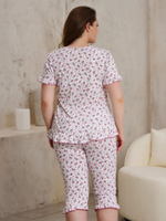 [m]Пижама бриджи П209-1/2(роз)