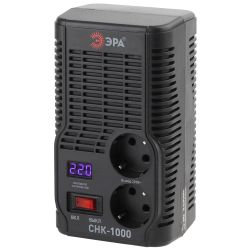 СНК-1000 ЭРА Стабилизатор напр. компакт, 160-260В/220В, 1000ВА | Компактные