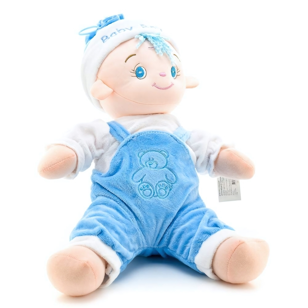 Кукла в комбинезоне №2, 2цв. 30см. (Hand)