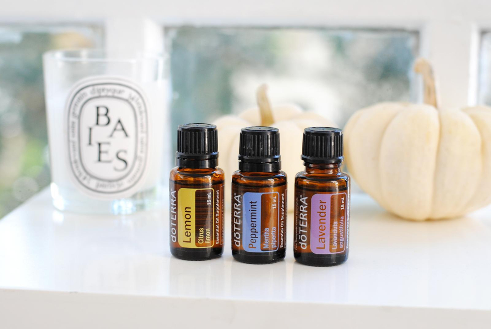 Набор из трех эфирных масел «для начинающих» doTERRA, 3x15 мл