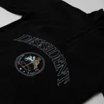 Толстовка Dissident Флисовая "DZ" Черная