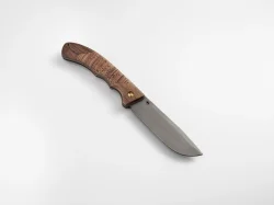 Складной нож "Охотник", сталь Х12МФ, рукоять береста/орех