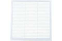 Решетка вентиляционная неразъёмная 250х250 мм с москитной сеткой