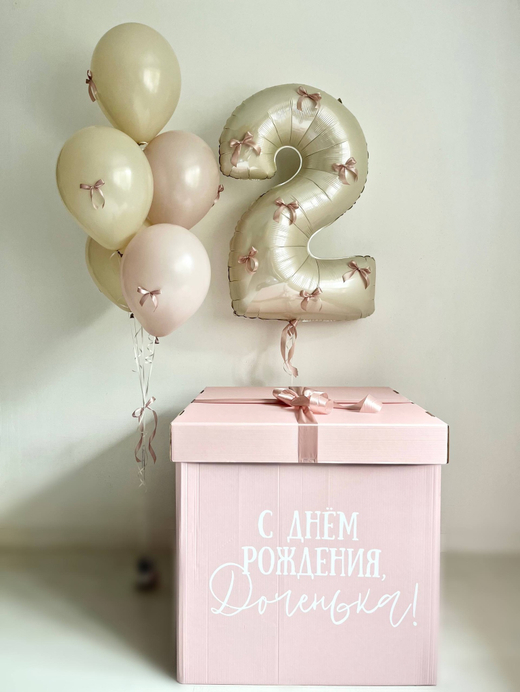 Заказать большую коробку для девочки №3647