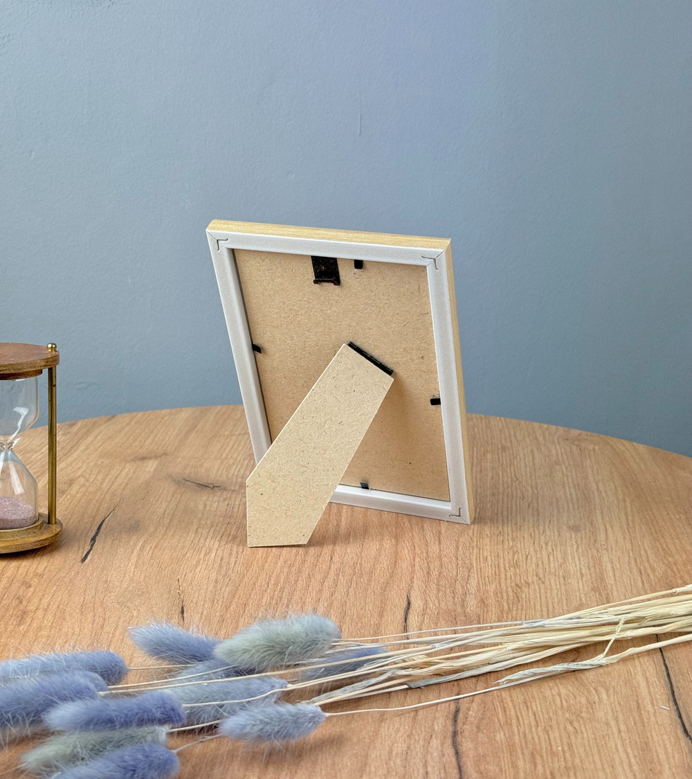 Фоторамка 10х15 см бежевая, арт. 1015.636564