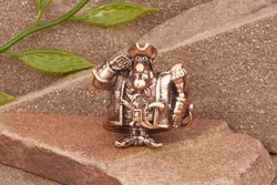 Бусина на темляк Капитан от мастерской Крымская бронза