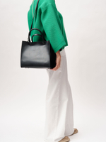 Кожаная сумка Deboro 30902 черный