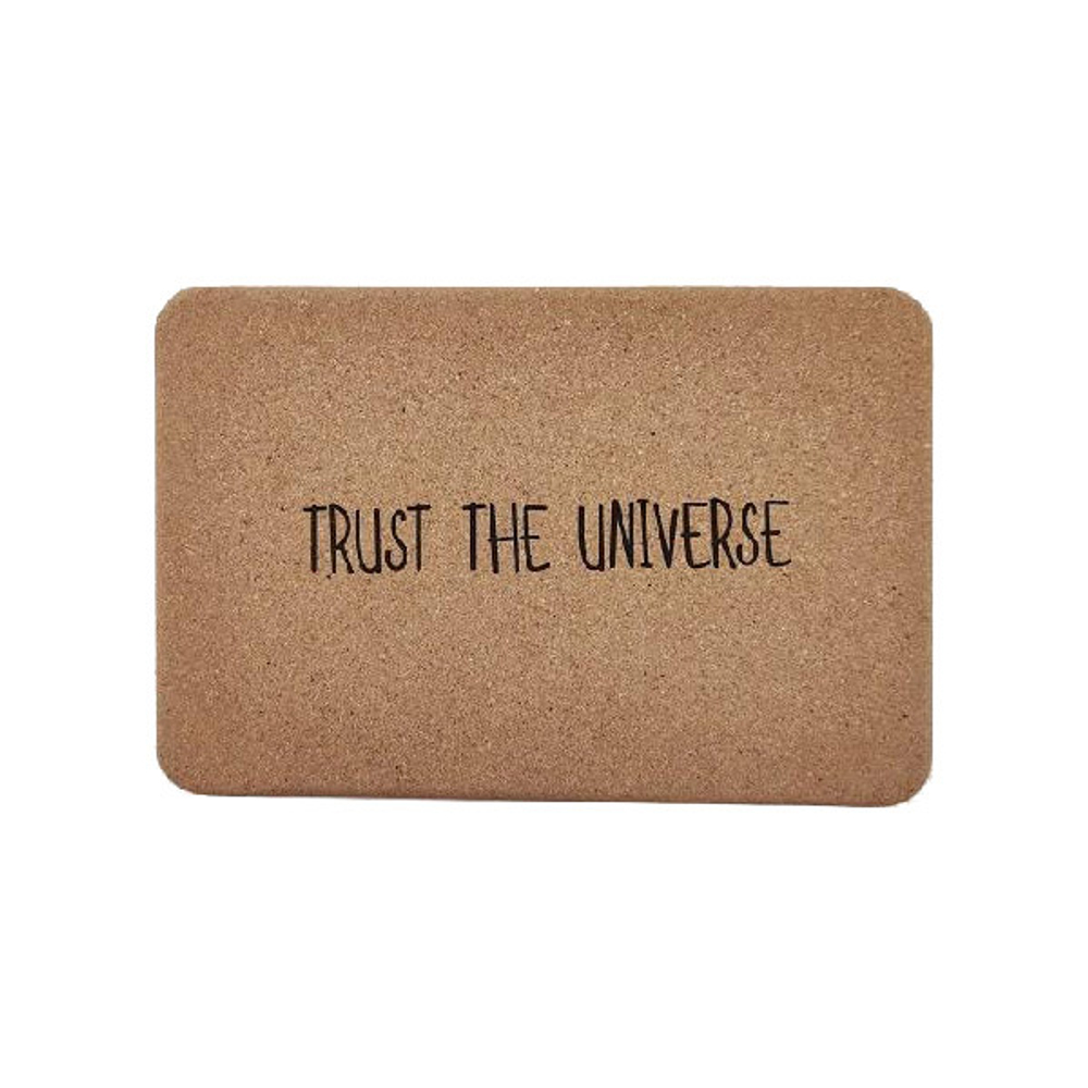 Пробковый блок Trust The Universe