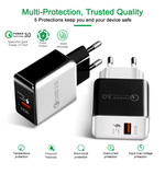 Зарядное уст-во USB (QC3.0/18Вт) Lider Mobile SL-18