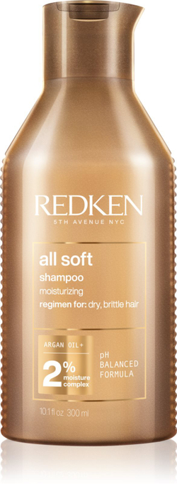 Redken All Soft - питательный шампунь для сухих и ломких волос /   300  ml  / GTIN 3474636919987