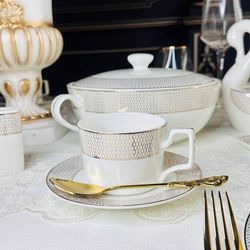 Lenardi 145-538 Чайный набор 12пр.250 мл СЕВИЛЬЯ в под.уп.(х10)