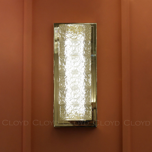 Бра Cloyd ESTET W1 / выс. 34 см - золото (арт.20422)