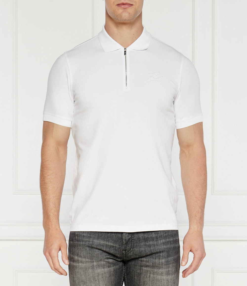 Поло Karl Lagerfeld - белый(745402 543221)