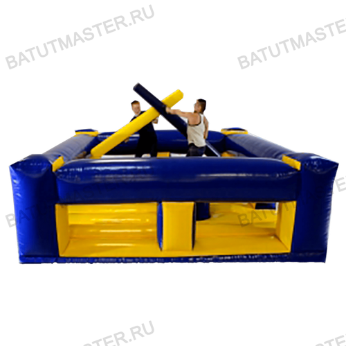 Надувная игра "Гладиаторы" с бортами на два участника