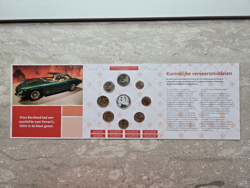 Netherlands 2016 BU Theme Set – Royal Means of Transport