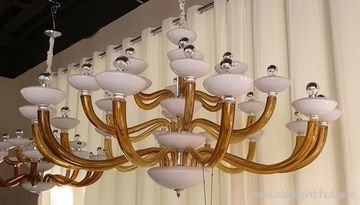Venice by Arte di Murano chandelier ( orange )