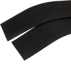Трубка термоусадочная d30.0мм L1000мм черная, 1 метр, 2:1