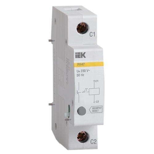 Расцепитель независимый РН47 новая серия на DIN-рейку для ВА47-29 и ВА47-100 ИЭК MVA01D-RN