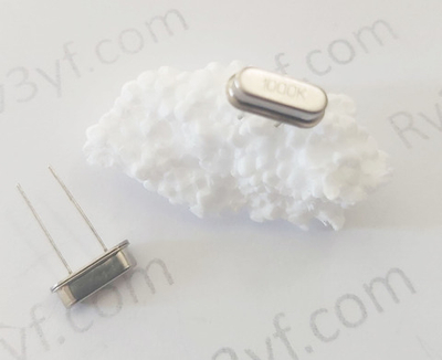 Кварц 1 МГц  лодочка (HC49S)