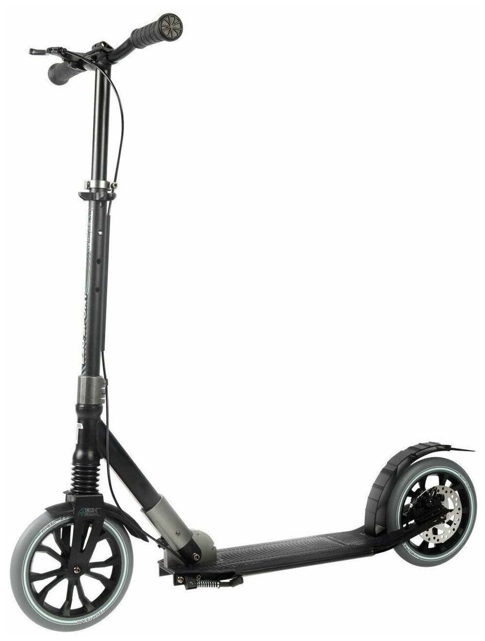 Самокат Tech Team Sport 230R - 2022 Black /Grey