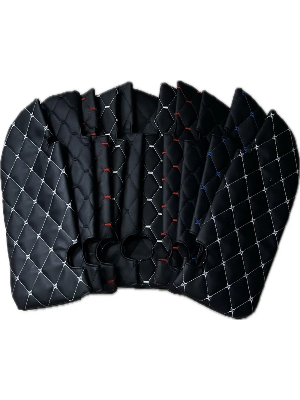 Чехлы на козырьки Лада Веста Vesta(красный Рубин)