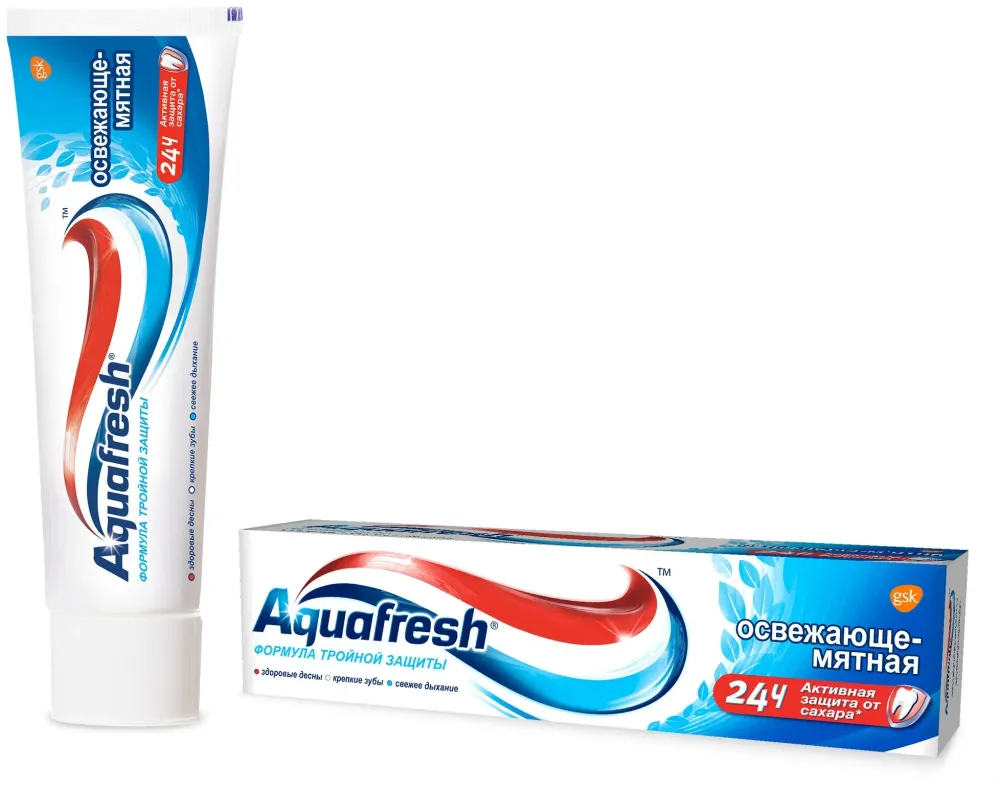 Освежающе-мятная зубная паста 100 мл Aquafresh